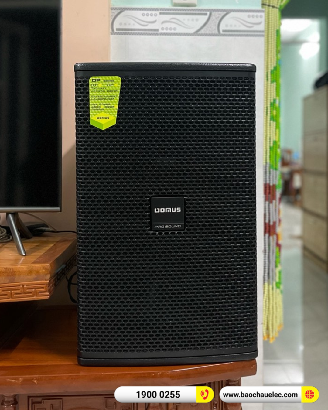 Lắp đặt d&agrave;n karaoke Domus hơn 31tr cho anh Minh tại Đồng Nai