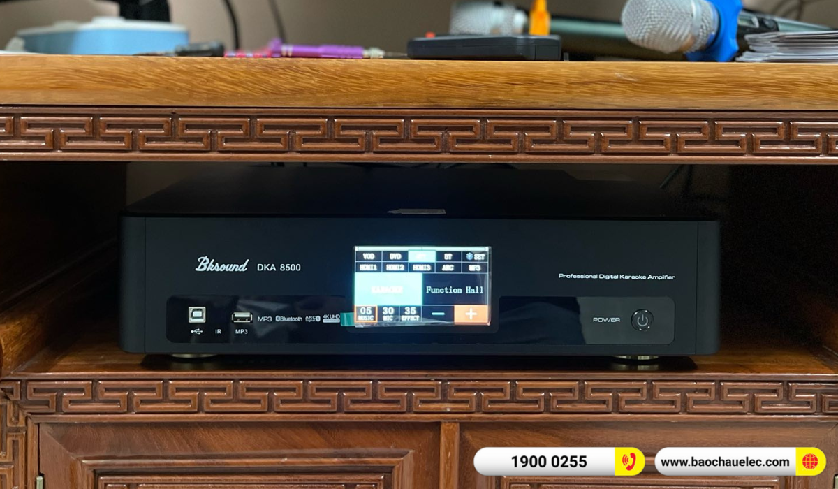 Lắp đặt d&agrave;n karaoke Domus hơn 31tr cho anh Minh tại Đồng Nai