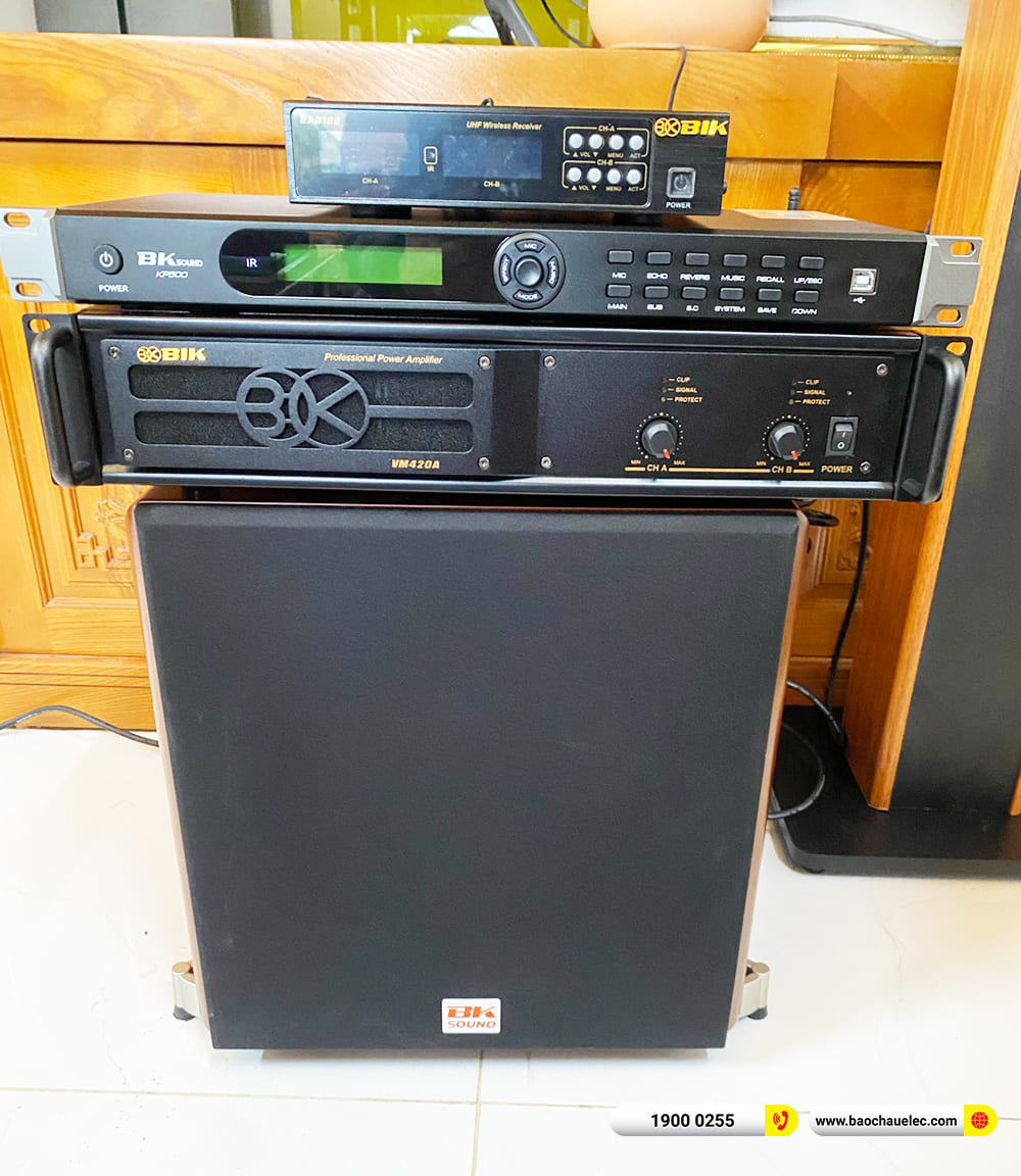 Lắp đặt d&agrave;n karaoke Domus gần 30tr cho anh Nam ở Thanh H&oacute;a