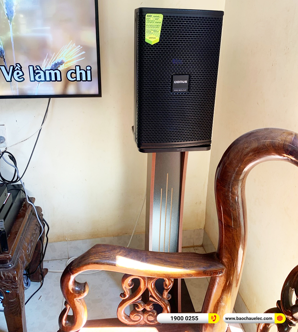 Lắp đặt d&agrave;n karaoke Domus gần 30tr cho anh Qu&acirc;n ở Bu&ocirc;n Ma Thuột