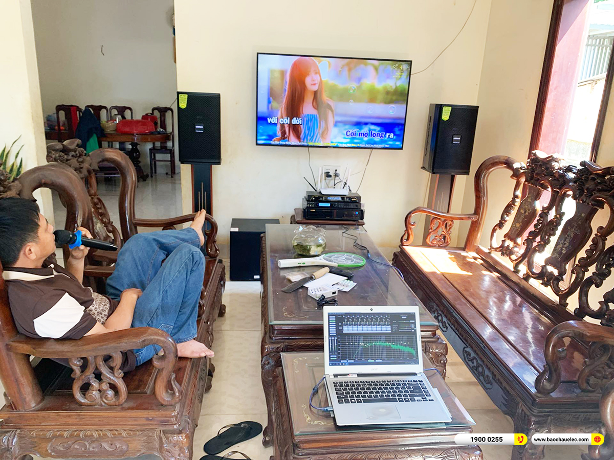 Lắp đặt d&agrave;n karaoke Domus gần 30tr cho anh Qu&acirc;n ở Bu&ocirc;n Ma Thuột