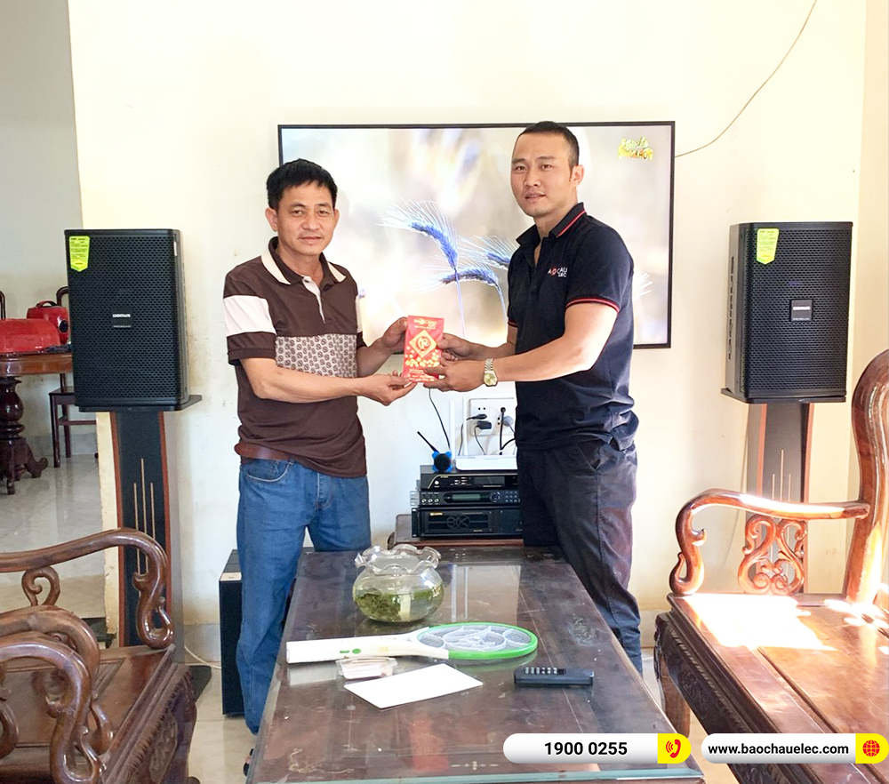 Lắp đặt d&agrave;n karaoke Domus gần 30tr cho anh Qu&acirc;n ở Bu&ocirc;n Ma Thuột