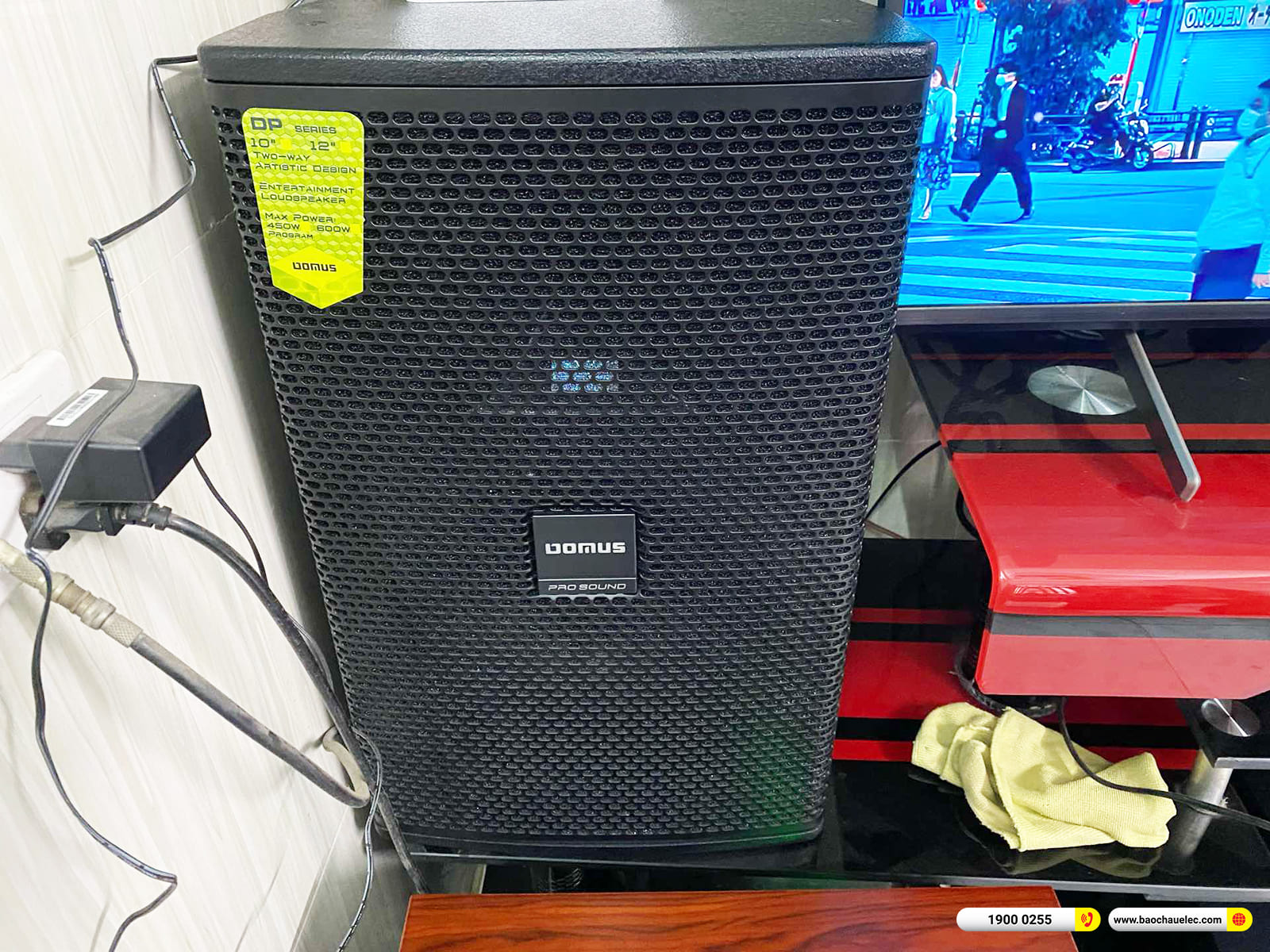 Lắp đặt d&agrave;n karaoke Domus hơn 34tr cho anh T&acirc;m ở B&igrave;nh Dương