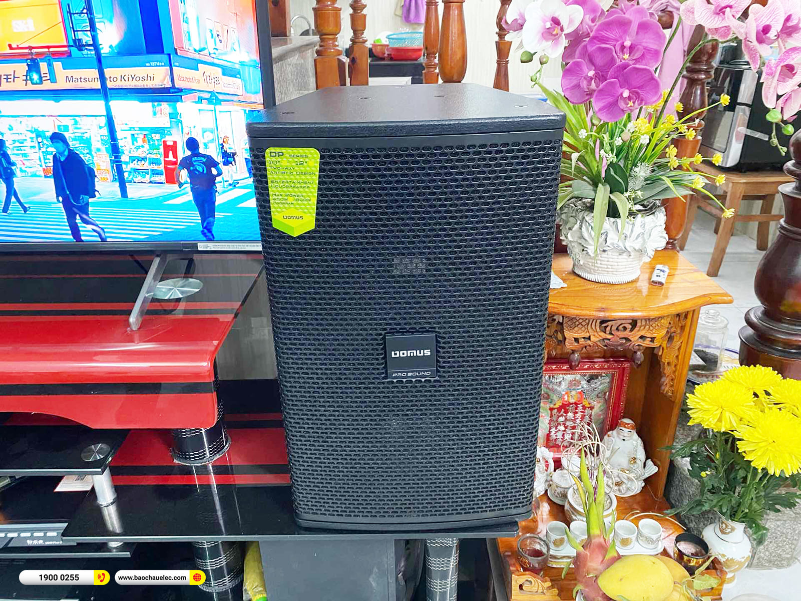 Lắp đặt d&agrave;n karaoke Domus hơn 34tr cho anh T&acirc;m ở B&igrave;nh Dương