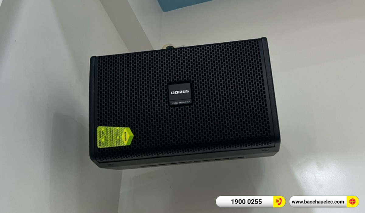 Lắp đặt d&agrave;n karaoke Domus hơn 32tr cho anh Thắng tại Hải Ph&ograve;ng