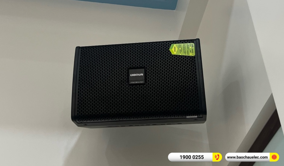 Lắp đặt d&agrave;n karaoke Domus hơn 32tr cho anh Thắng tại Hải Ph&ograve;ng