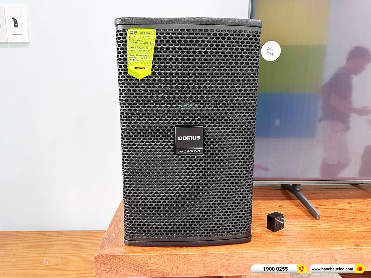 Lắp đặt d&agrave;n karaoke Domus gần 20tr cho anh Thịnh ở TPHCM
