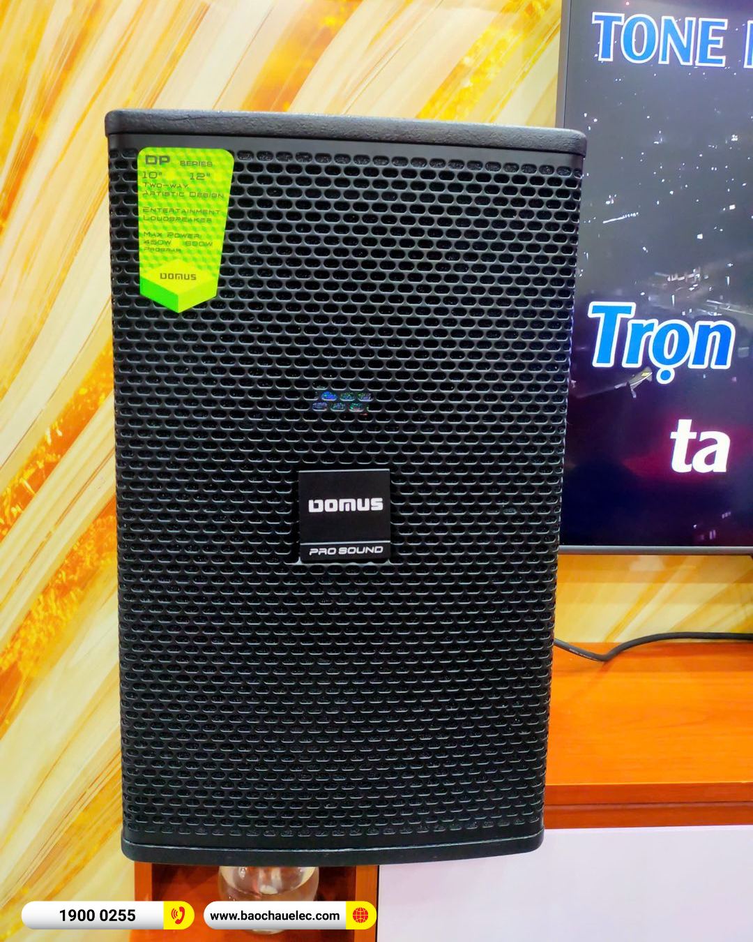 Lắp đặt d&agrave;n karaoke Domus gần 22tr cho anh Thơ tại Bắc Giang
