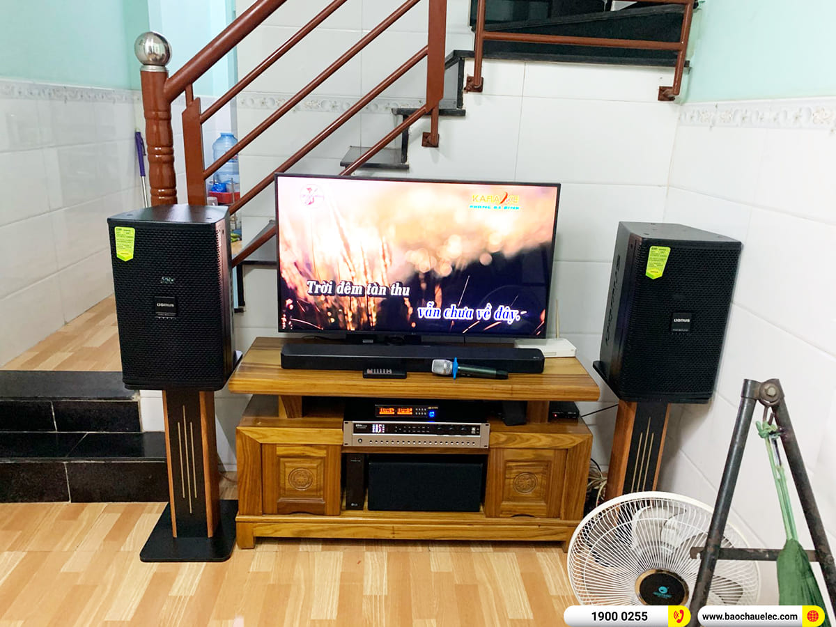 Lắp đặt d&agrave;n karaoke Domus gần 21tr cho anh Vụ ở B&igrave;nh Dương