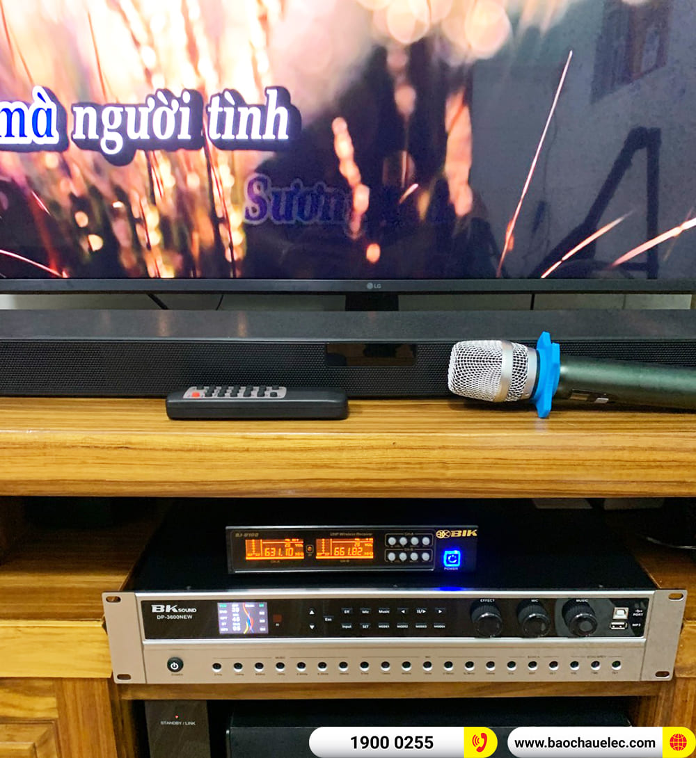 Lắp đặt d&agrave;n karaoke Domus gần 21tr cho anh Vụ ở B&igrave;nh Dương