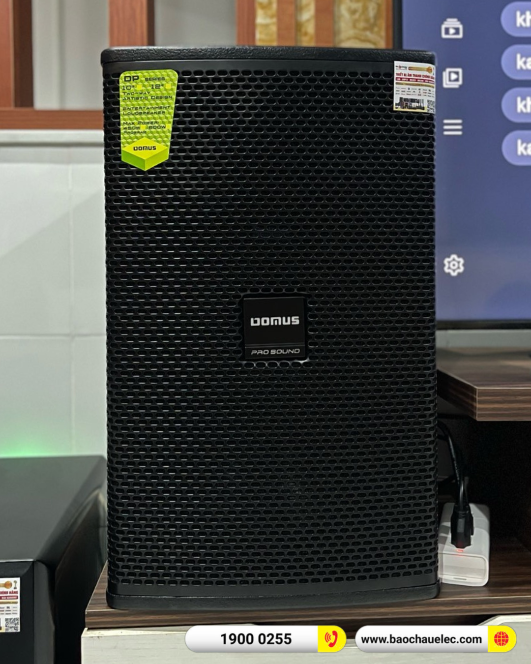 Lắp đặt d&agrave;n karaoke Domus hơn 28tr cho chị H&acirc;n tại Đồng Nai