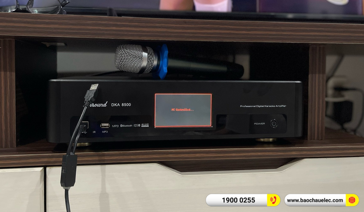 Lắp đặt d&agrave;n karaoke Domus hơn 28tr cho chị H&acirc;n tại Đồng Nai