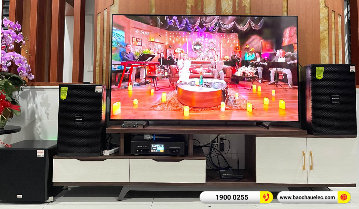 Lắp đặt d&agrave;n karaoke Domus hơn 28tr cho chị H&acirc;n tại Đồng Nai