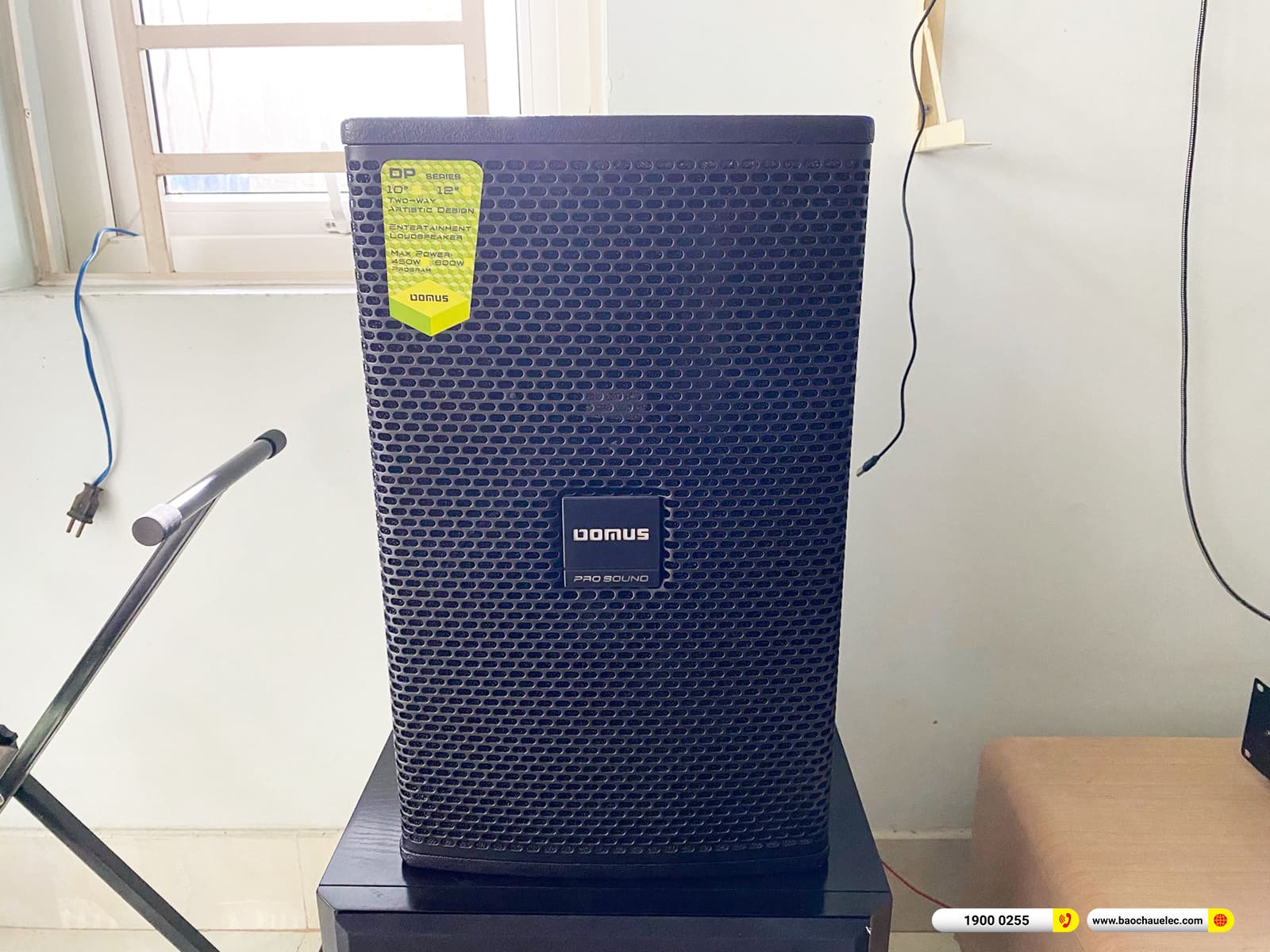 Lắp đặt d&agrave;n karaoke Domus gần 32tr cho chị Hằng ở B&igrave;nh Dương