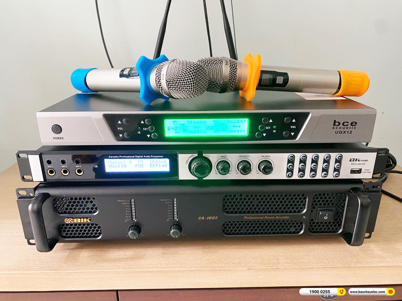 Lắp đặt d&agrave;n karaoke Domus gần 32tr cho chị Hằng ở B&igrave;nh Dương
