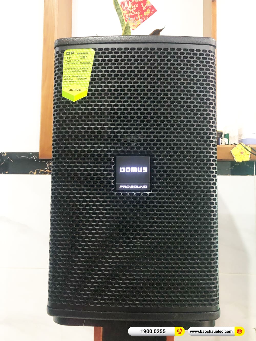 Lắp đặt d&agrave;n karaoke Domus gần 24tr cho chị Hảo ở B&igrave;nh Dương