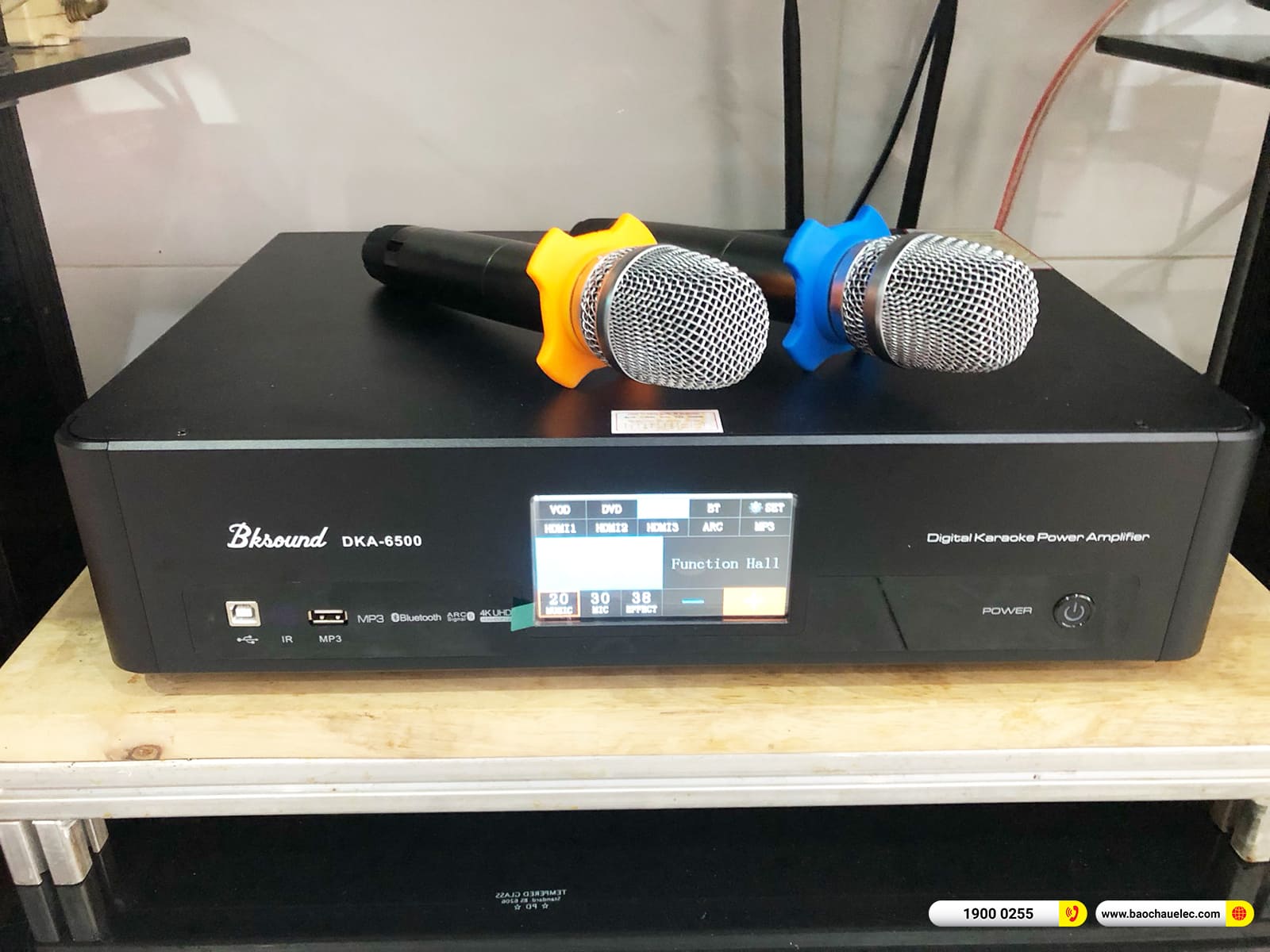 Lắp đặt d&agrave;n karaoke Domus gần 24tr cho chị Hảo ở B&igrave;nh Dương