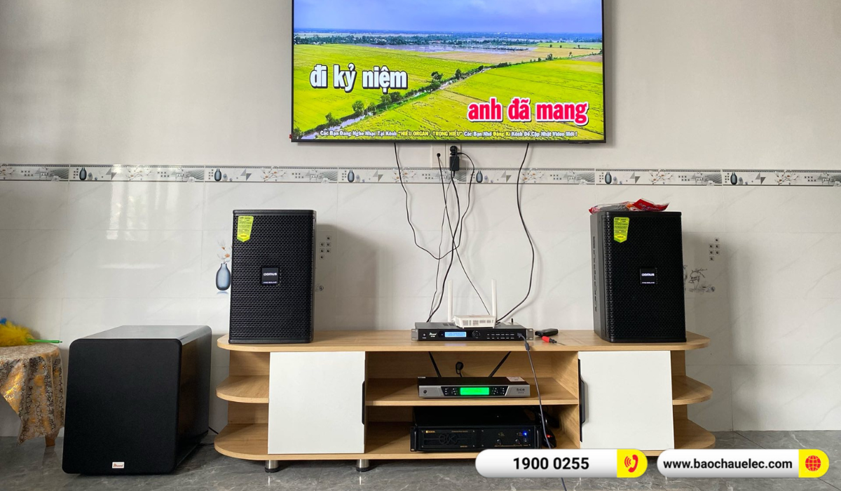 Lắp đặt d&agrave;n karaoke Domus hơn 32tr cho chị huyền tại Đồng Nai