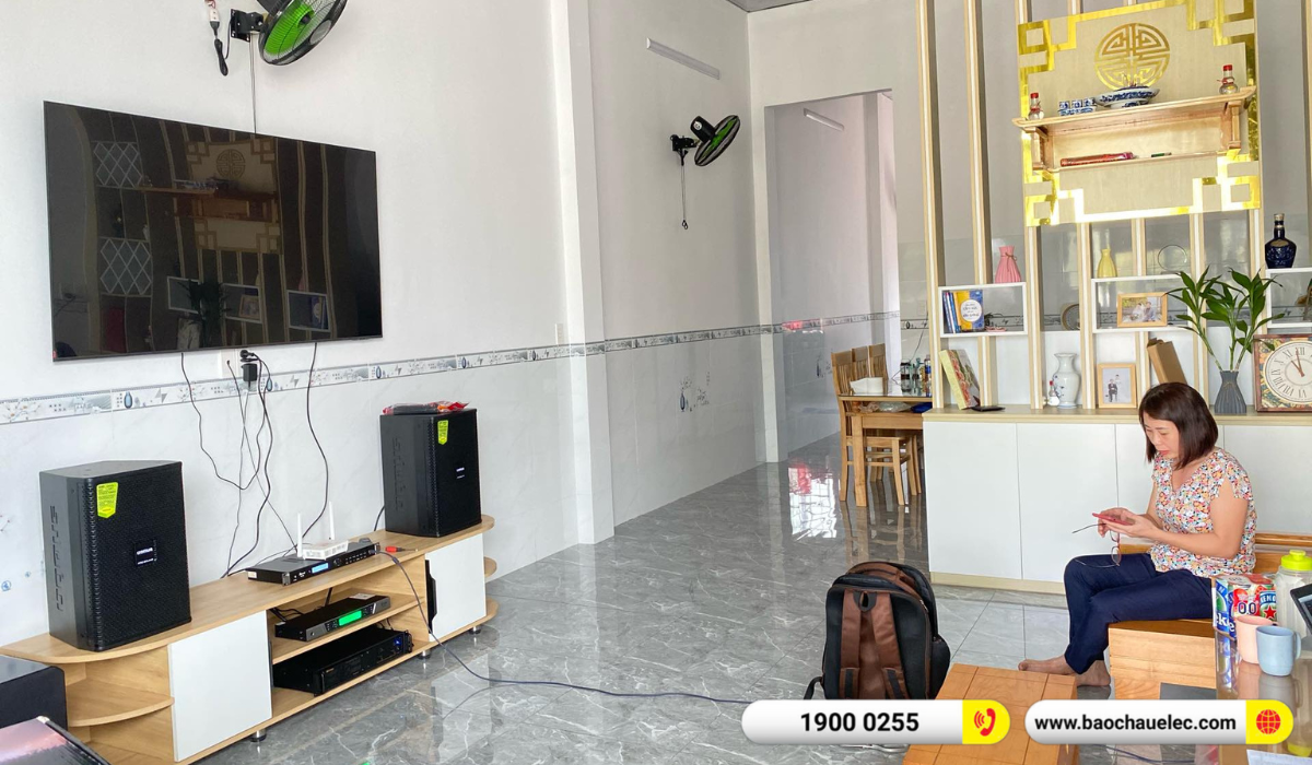 Lắp đặt d&agrave;n karaoke Domus hơn 32tr cho chị huyền tại Đồng Nai