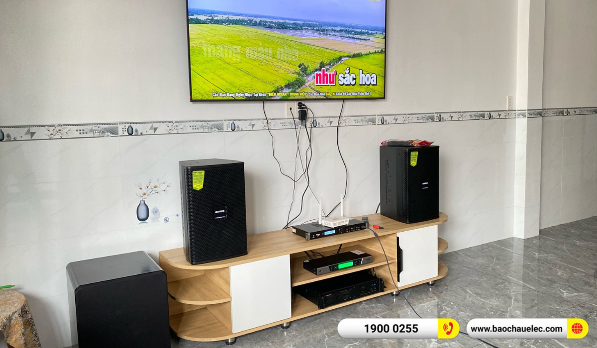 Lắp đặt d&agrave;n karaoke Domus hơn 32tr cho chị huyền tại Đồng Nai
