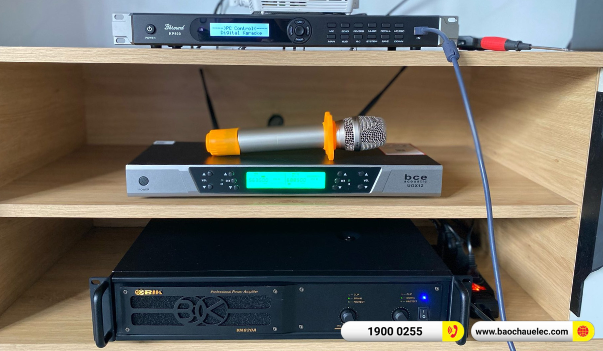Lắp đặt d&agrave;n karaoke Domus hơn 32tr cho chị huyền tại Đồng Nai