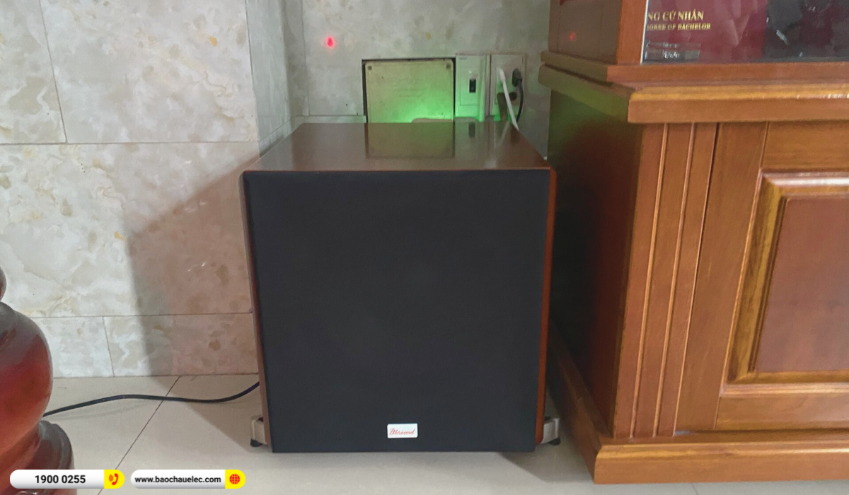 Lắp đặt d&agrave;n karaoke Domus hơn 24tr cho chị Nga tại TP HCM