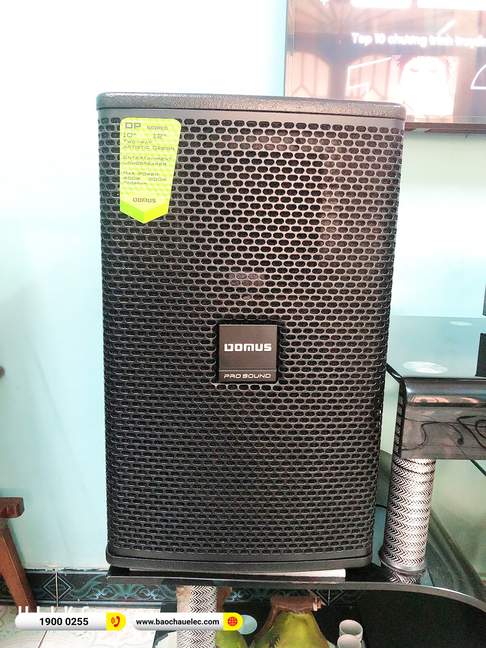 Lắp đặt d&agrave;n karaoke Domus gần 20tr cho chị Trang ở B&igrave;nh Dương