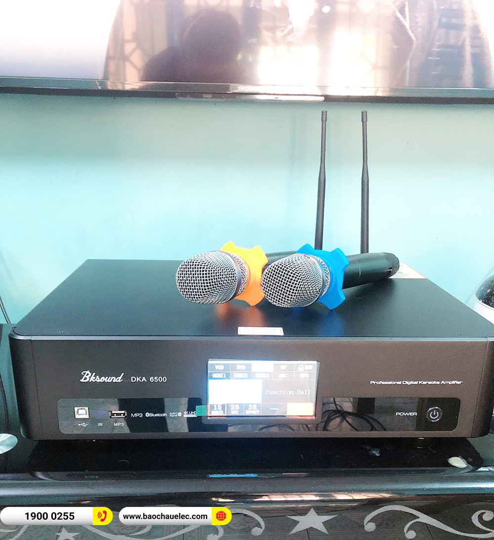 Lắp đặt d&agrave;n karaoke Domus gần 20tr cho chị Trang ở B&igrave;nh Dương