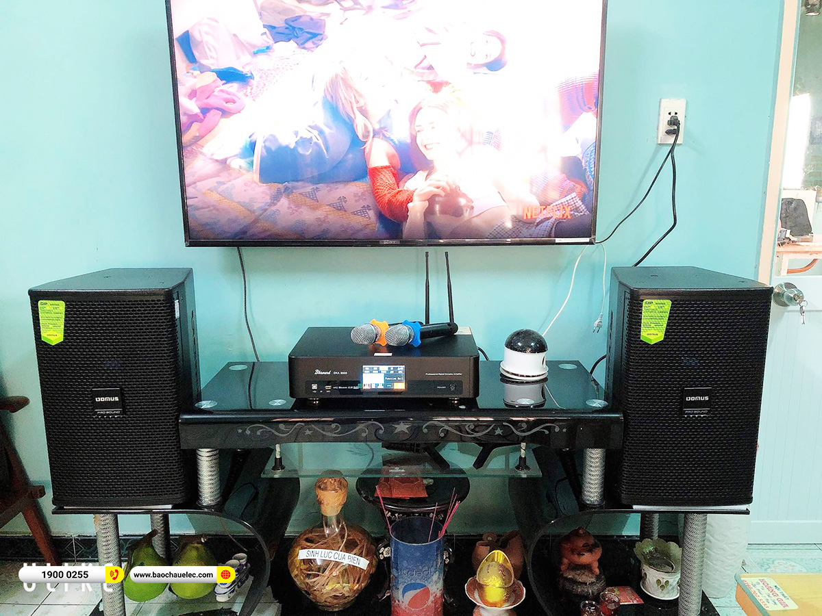 Lắp đặt d&agrave;n karaoke Domus gần 20tr cho chị Trang ở B&igrave;nh Dương