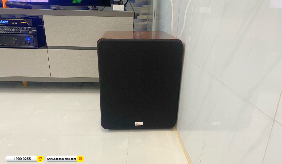 Lắp đặt d&agrave;n karaoke Domus hơn 32tr cho chị Vy tại TP HCM