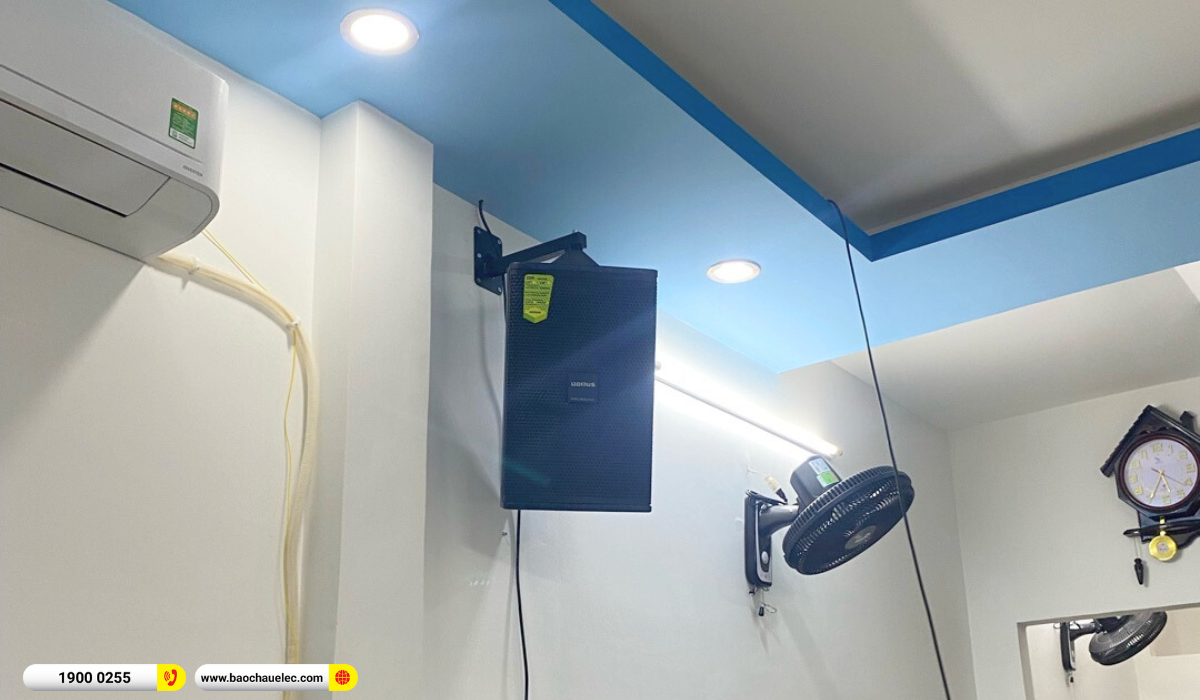 Lắp đặt d&agrave;n karaoke Domus hơn 32tr cho chị Vy tại TP HCM