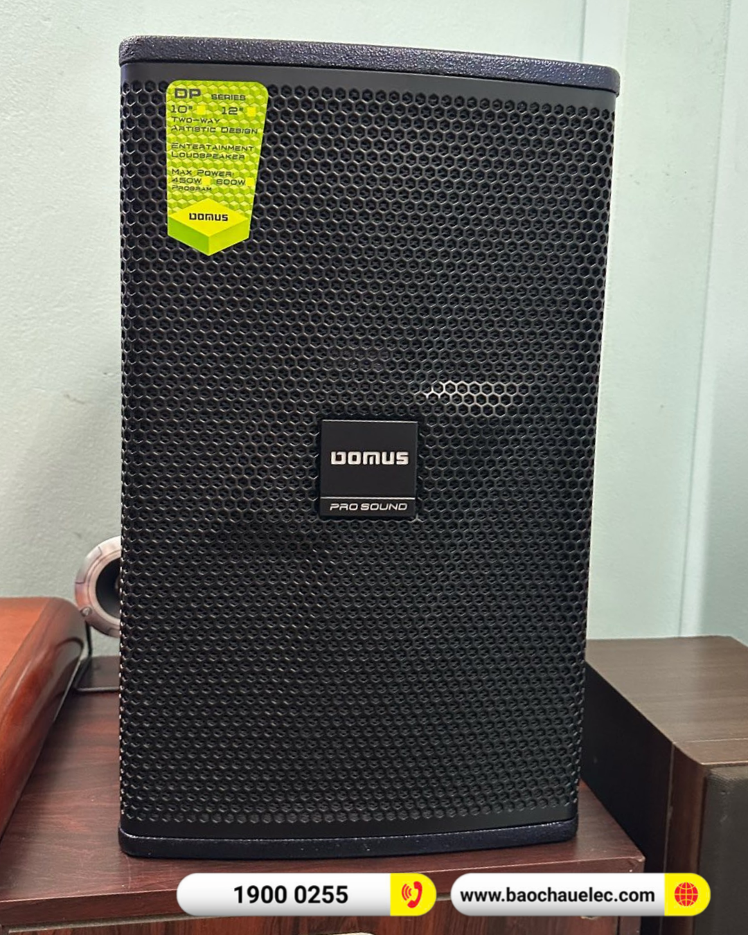 Lắp đặt d&agrave;n karaoke Domus hơn 30tr cho ch&uacute; Hưng tại H&agrave; Nội