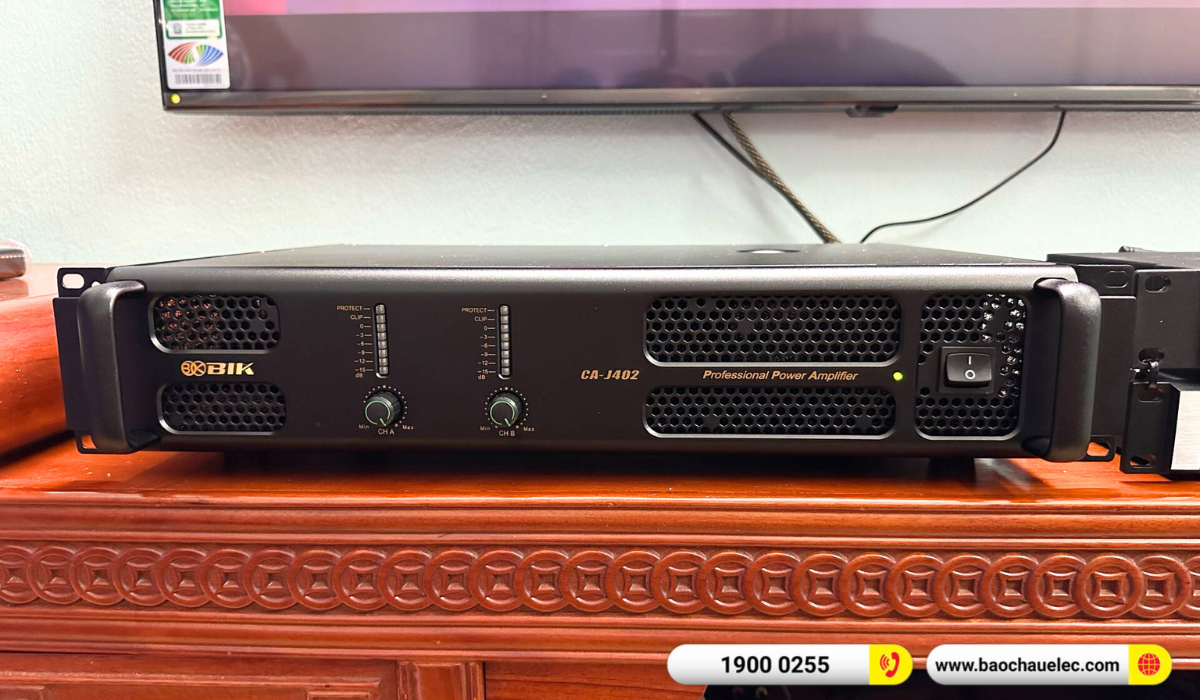 Lắp đặt d&agrave;n karaoke Domus hơn 30tr cho ch&uacute; Hưng tại H&agrave; Nội