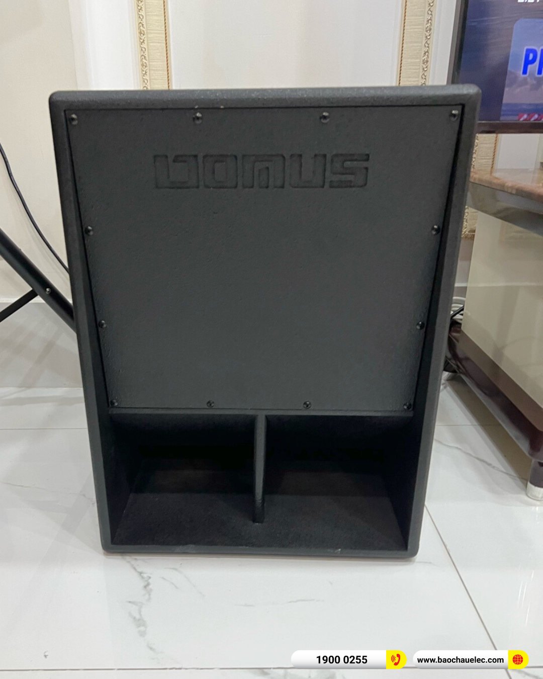 Lắp đặt d&agrave;n karaoke Domus hơn 40tr cho ch&uacute; Sang tại TP HCM