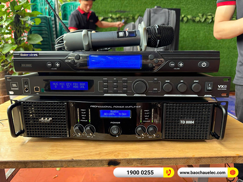 Lắp đặt d&agrave;n karaoke Domus