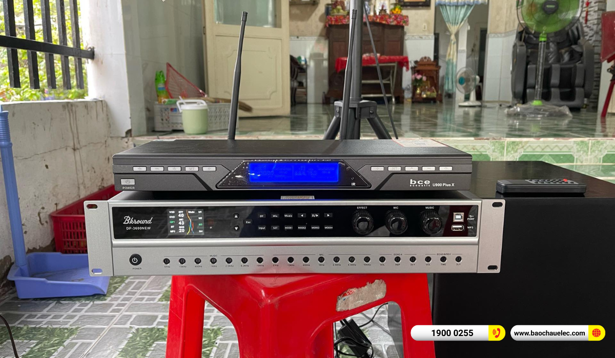 Lắp đặt d&agrave;n karaoke Domus gần 30tr cho chị T&acirc;m tại Cần Thơ