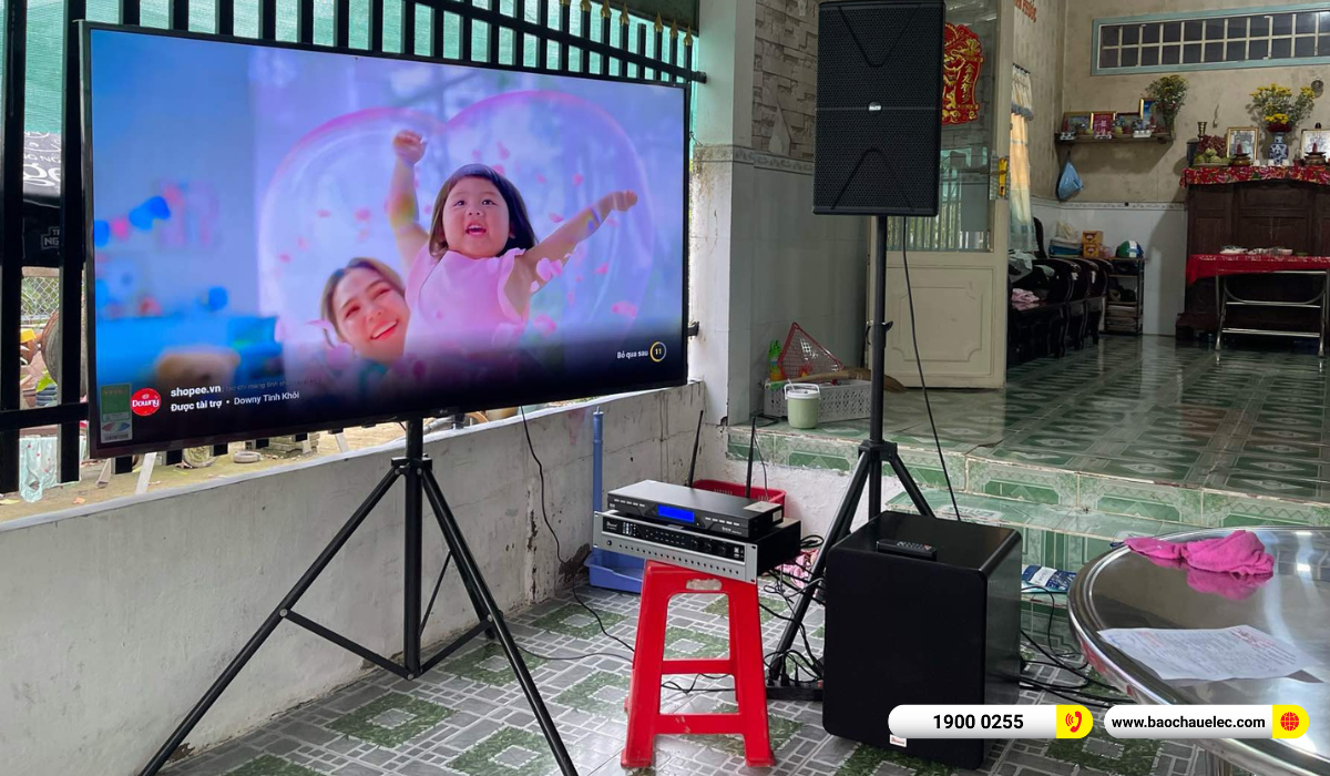 Lắp đặt d&agrave;n karaoke Domus gần 30tr cho chị T&acirc;m tại Cần Thơ