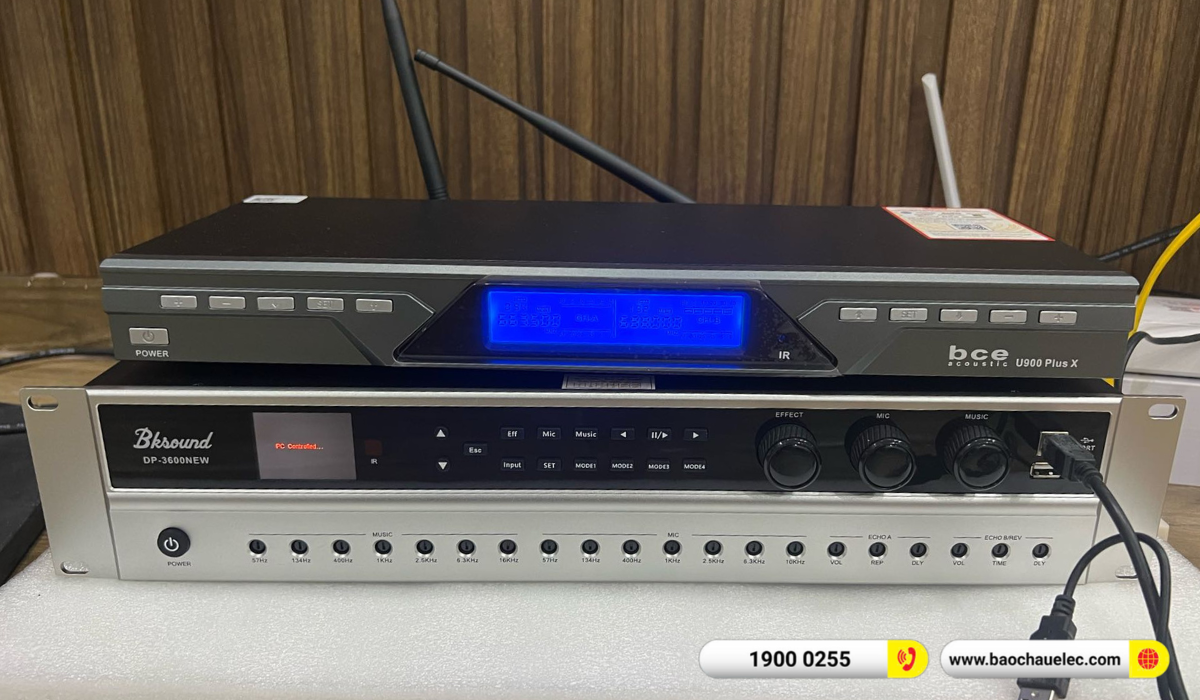 Lắp đặt d&agrave;n karaoke Domus hơn 20tr cho anh Hưng tại Hải Ph&ograve;ng