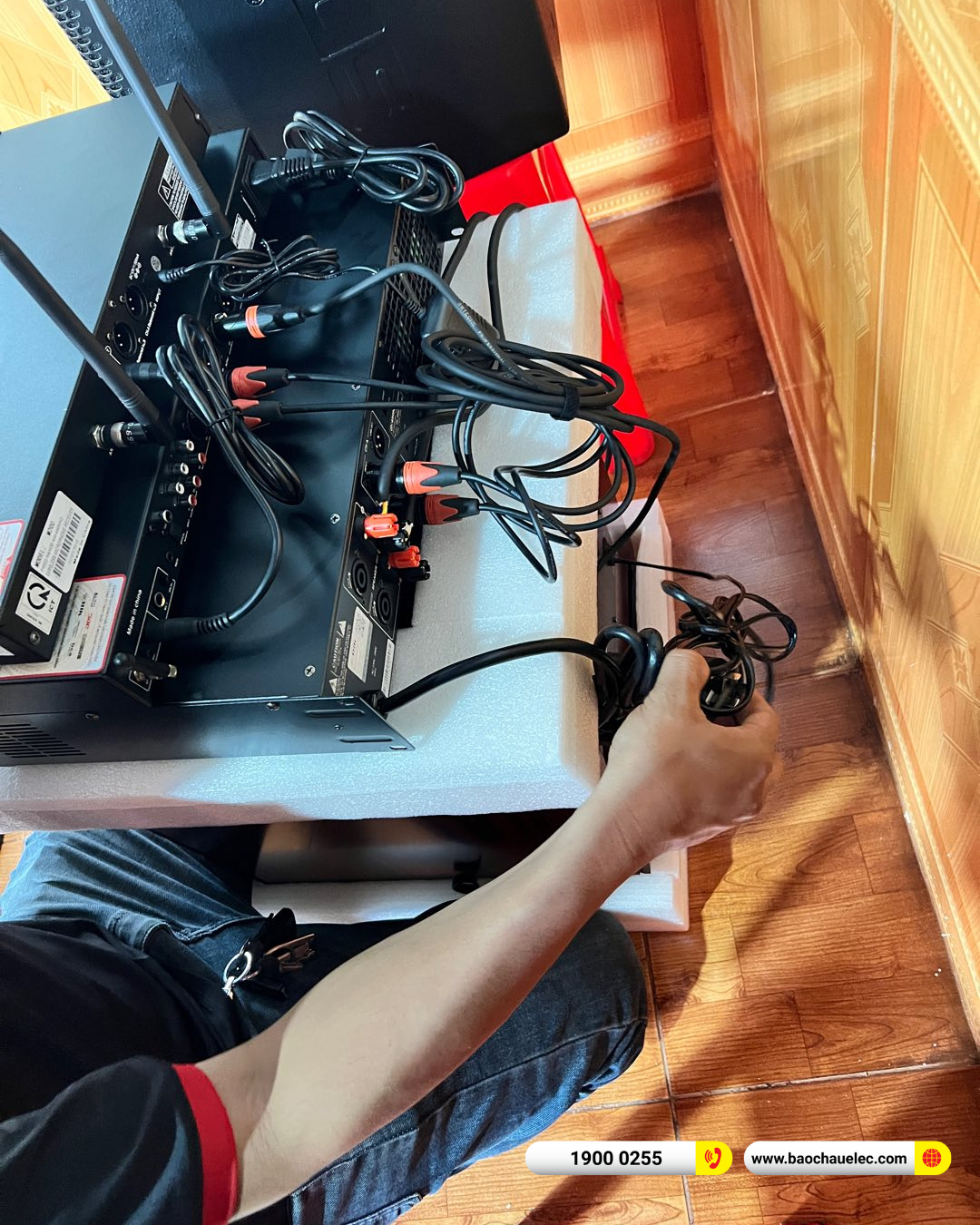 Lắp đặt d&agrave;n karaoke Domus hơn 33tr cho ch&uacute; Phượng tại Đắk Lắk