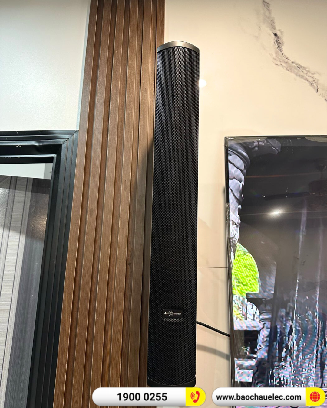 Lắp đặt dàn karaoke gắn tường Audiocenter cho anh Tú tại Hà Nội