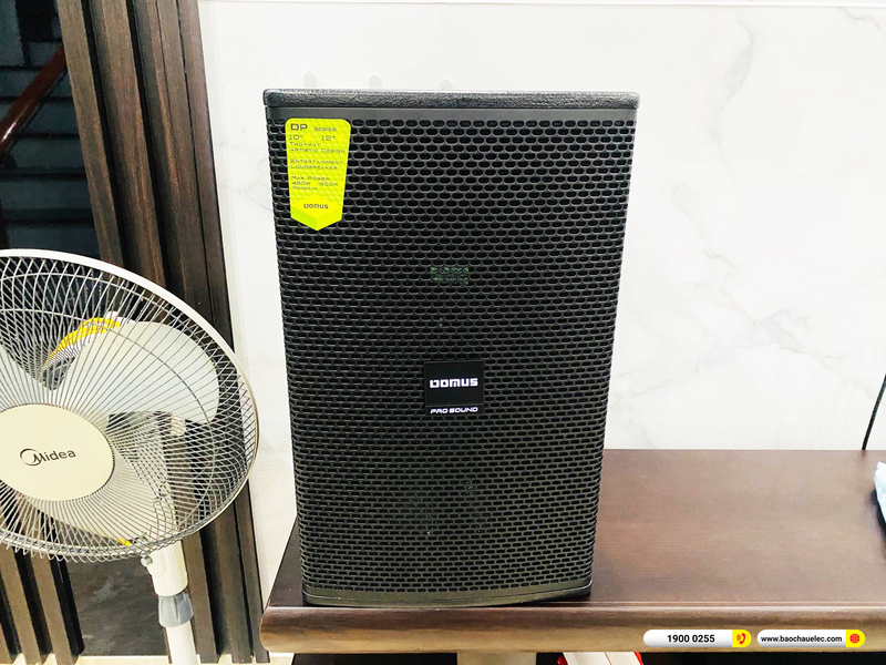 Lắp đặt d&agrave;n karaoke Domus 30tr cho anh Hiếu ở Hải Ph&ograve;ng