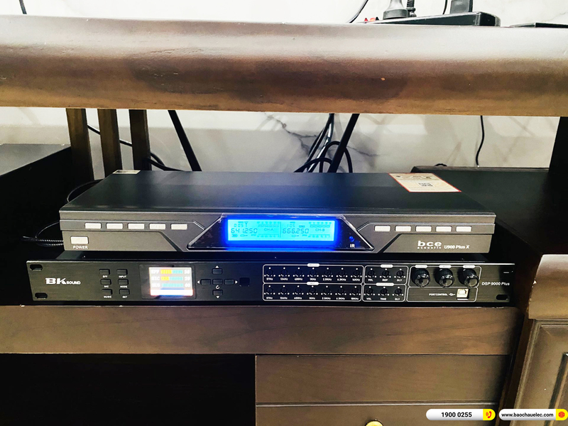 Lắp đặt d&agrave;n karaoke Domus 30tr cho anh Hiếu ở Hải Ph&ograve;ng