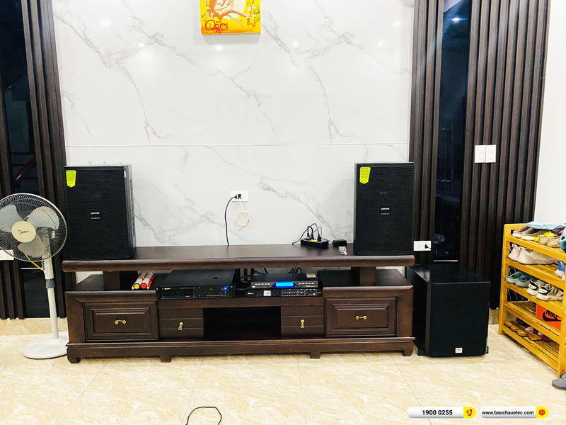 Lắp đặt d&agrave;n karaoke Domus 30tr cho anh Hiếu ở Hải Ph&ograve;ng