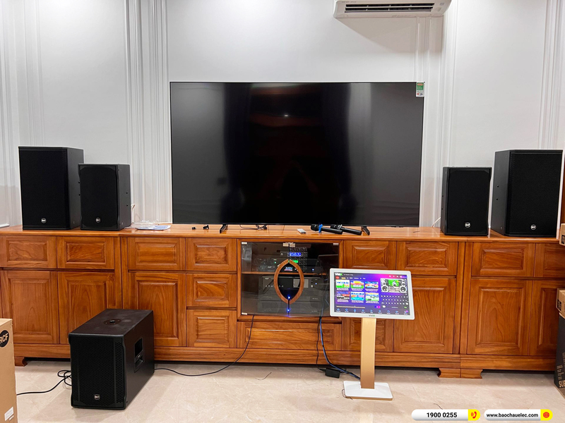 Lắp đặt d&agrave;n karaoke RCF gần 177tr cho anh Cương ở B&igrave;nh Dương
