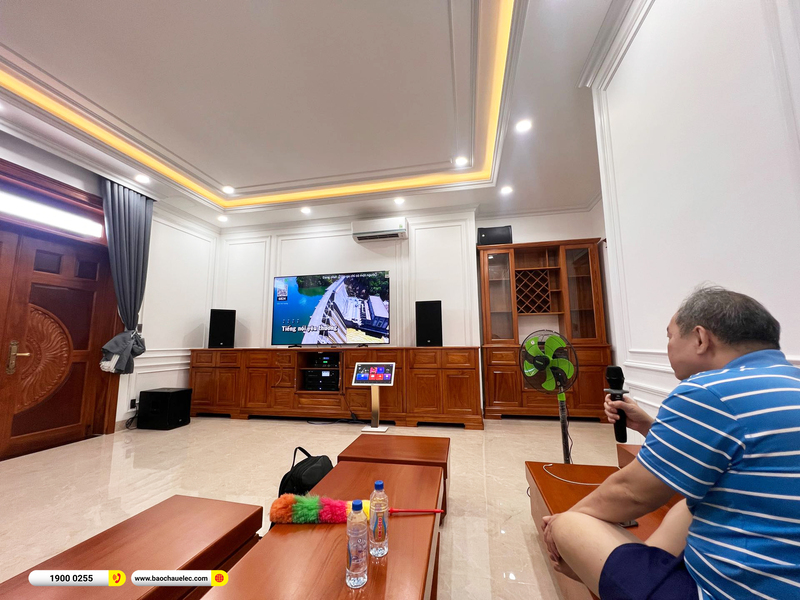 Lắp đặt d&agrave;n karaoke RCF gần 177tr cho anh Cương ở B&igrave;nh Dương