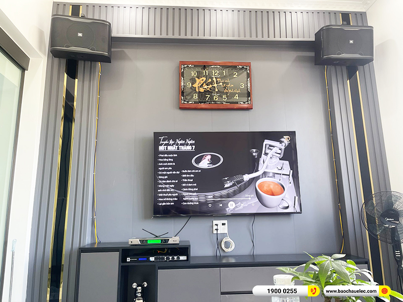 Lắp đặt d&agrave;n karaoke JBL gần 28tr cho anh Ch&acirc;u ở Hải Ph&ograve;ng