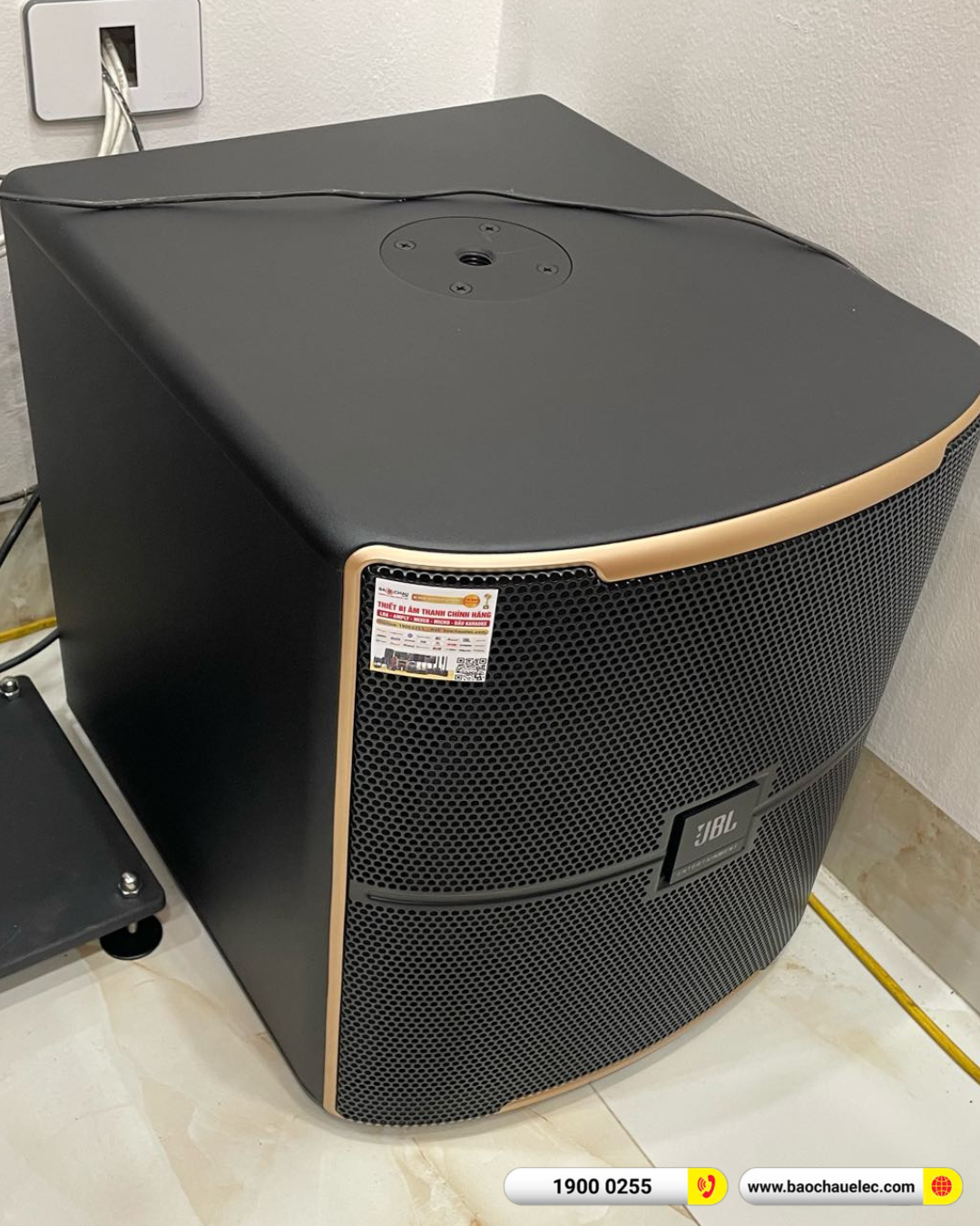 Lắp đặt d&agrave;n karaoke JBL hơn 69tr cho anh Đo&agrave;n tại Hải Dương