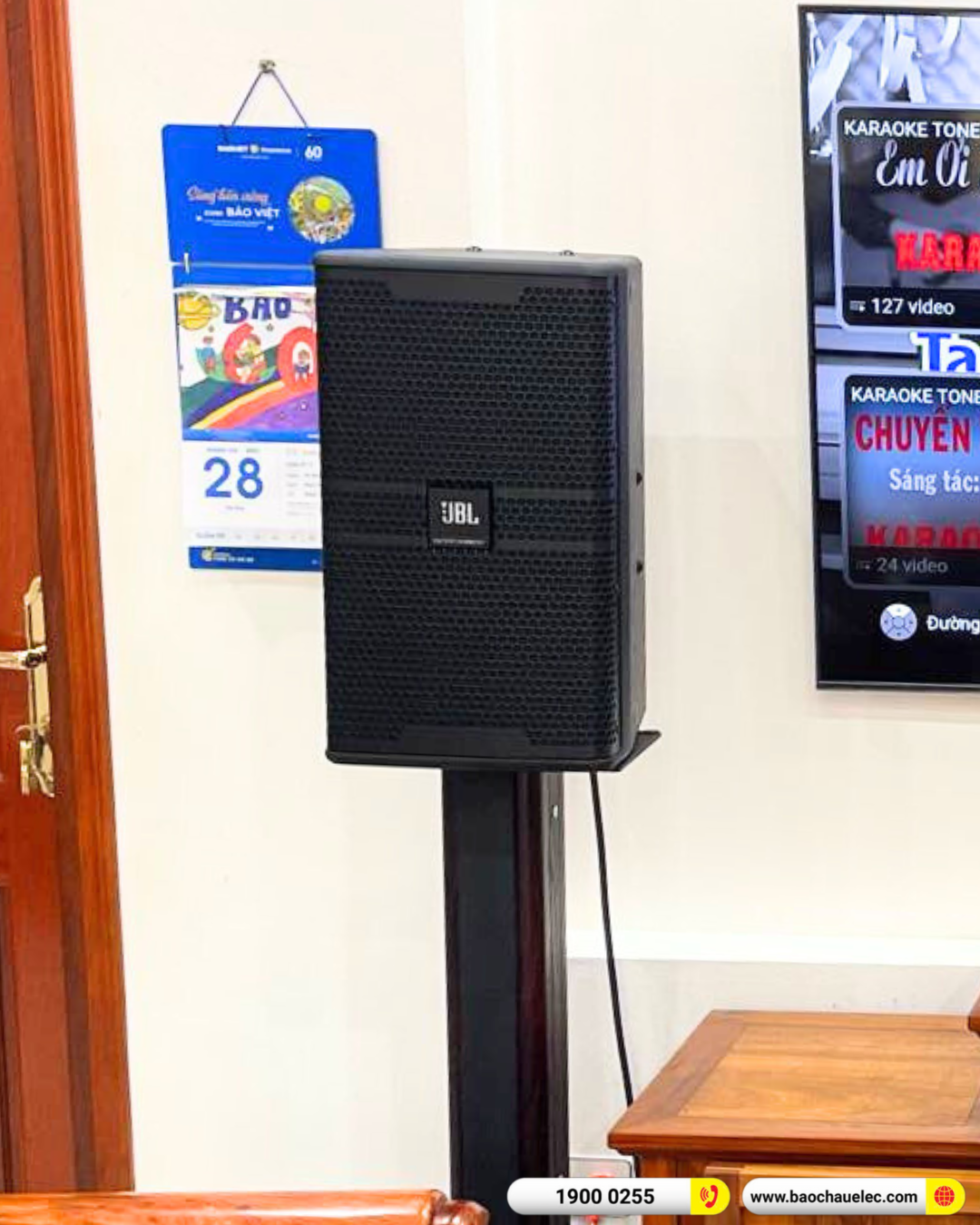 Lắp đặt d&agrave;n karaoke JBL hơn 69tr cho anh Đo&agrave;n tại Hải Dương