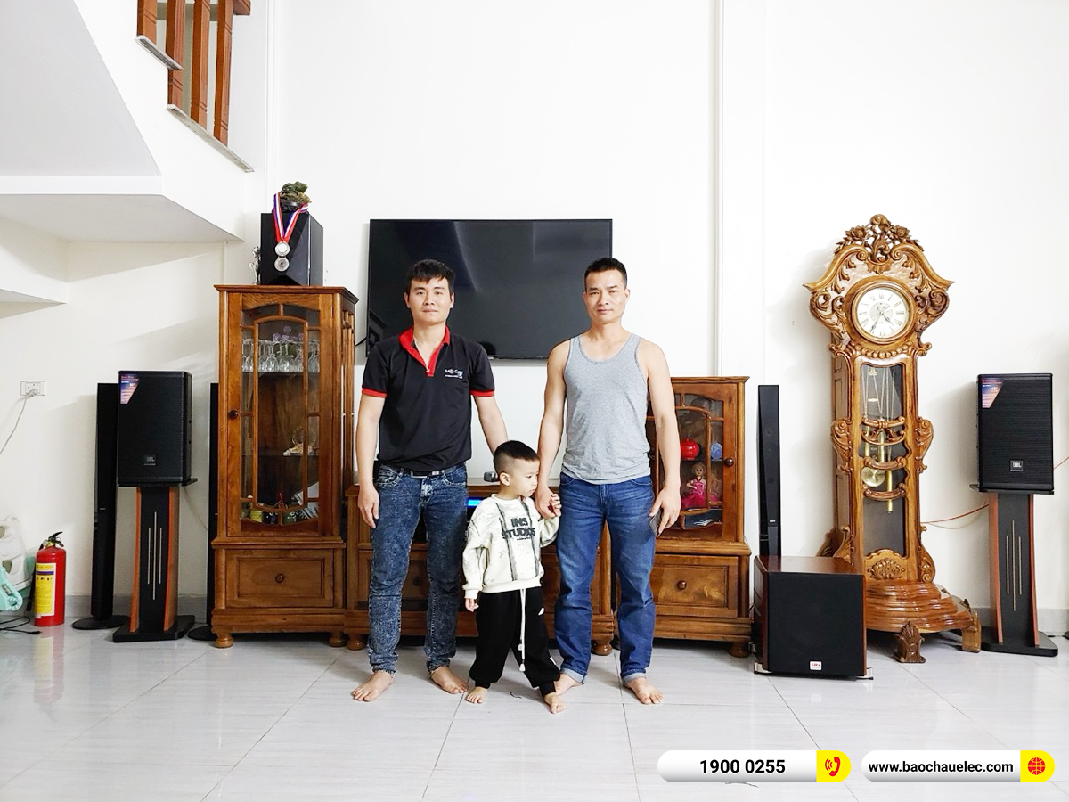 Lắp đặt d&agrave;n karaoke JBL gần 35tr cho anh Đ&ocirc;ng ở Thanh H&oacute;a