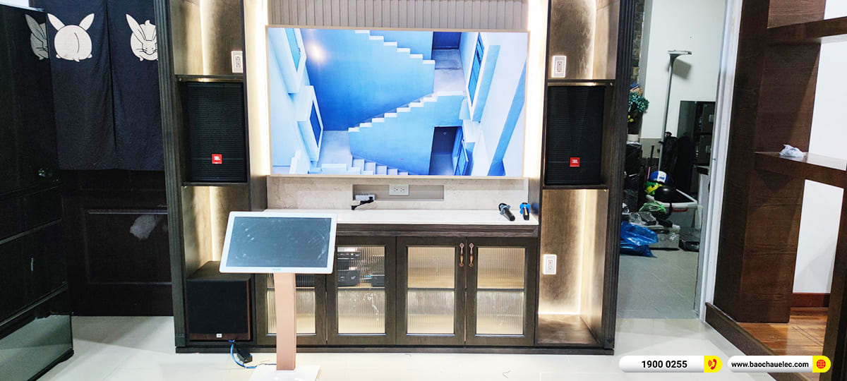 Lắp đặt d&agrave;n karaoke JBL gần 78tr cho anh Dương ở TPHCM